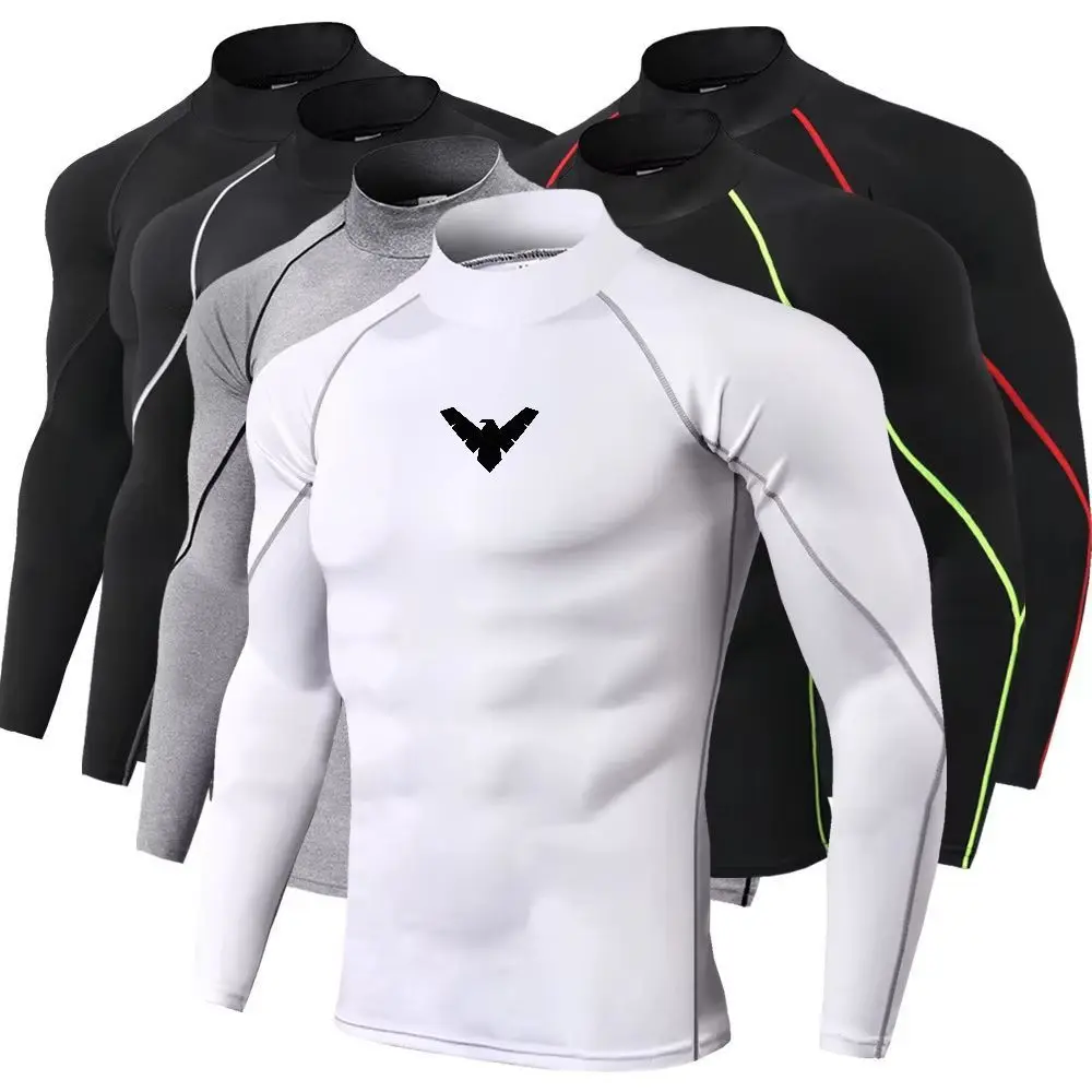 Quick Dry Underwear - Heren sport-T-shirt, sneldrogend, geschikt voor bodybuilding