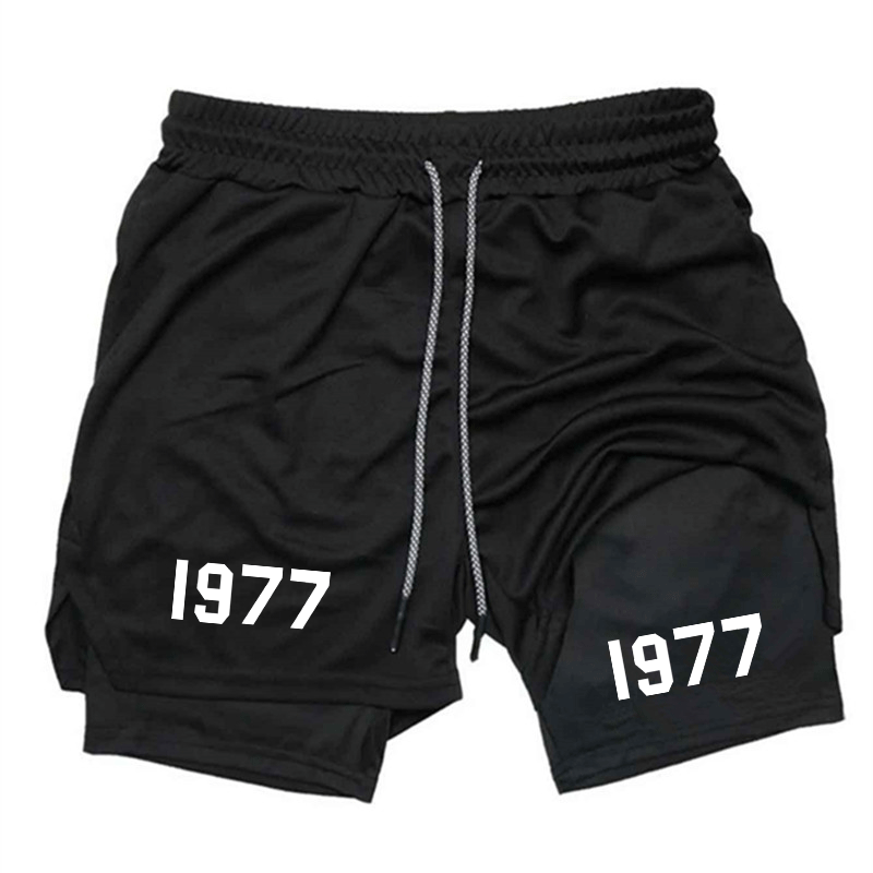 Compression Shorts Athletes - Sportkleding 2-in-1 Gym Workout Shorts voor