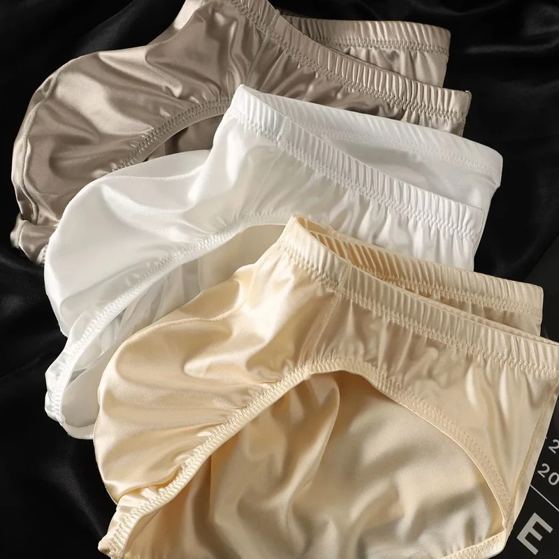 Boxer Shorts Modal - 4X Heren Sexy Glanzend Ondergoed Convex