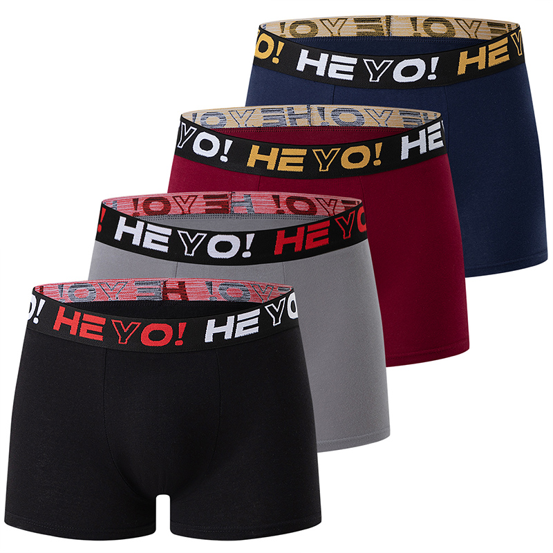4-delige set effen katoenen on - Boxer Brief Pack Cotton recensie en prijs